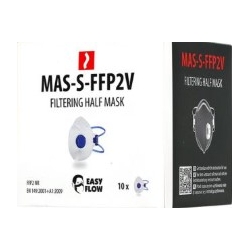 Półmaska   z zaworem  FFP2V/FLIP